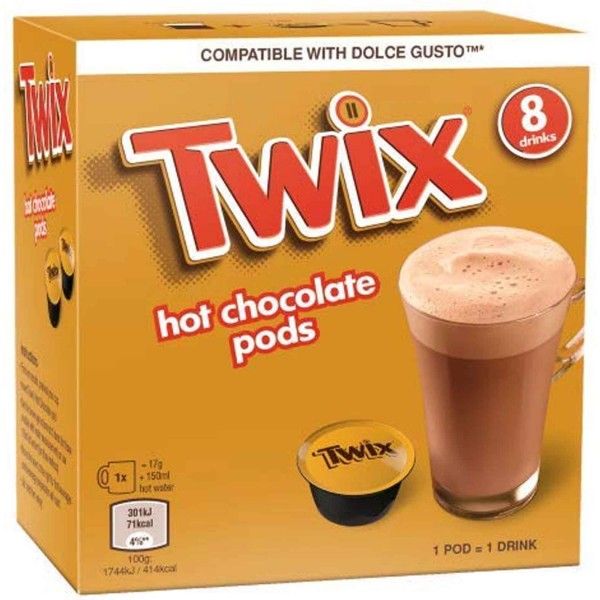 Twix Hot Chocolate Dolce Gusto Pods